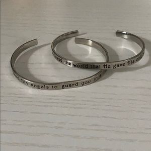 John 3:16 and PS 91:11 bracelets